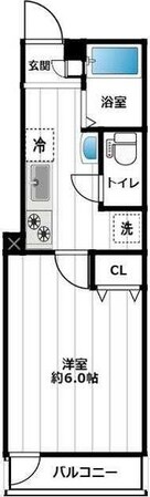 アレイ町屋の物件間取画像